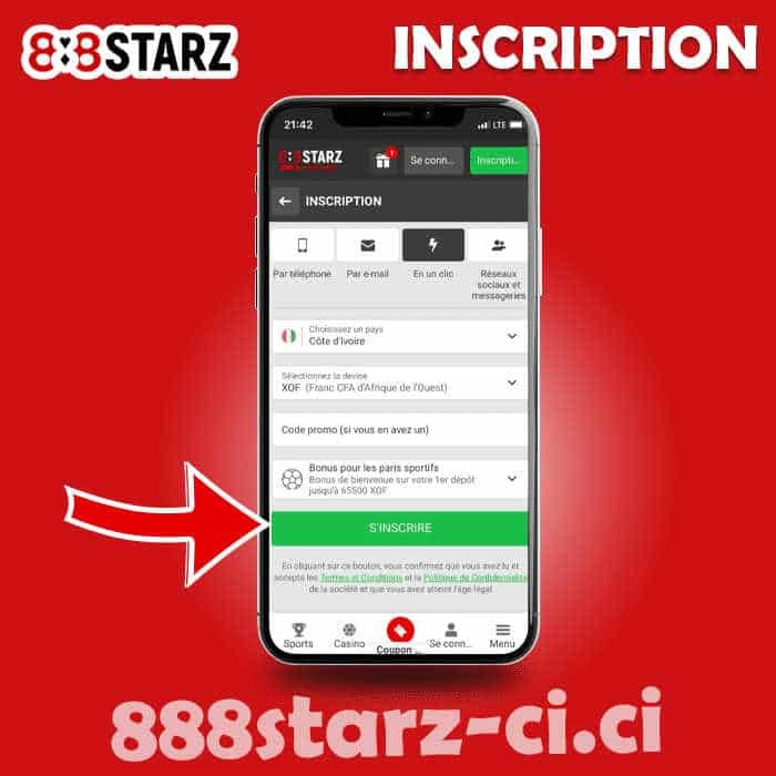 comment faire un dépôt sur 888Starz