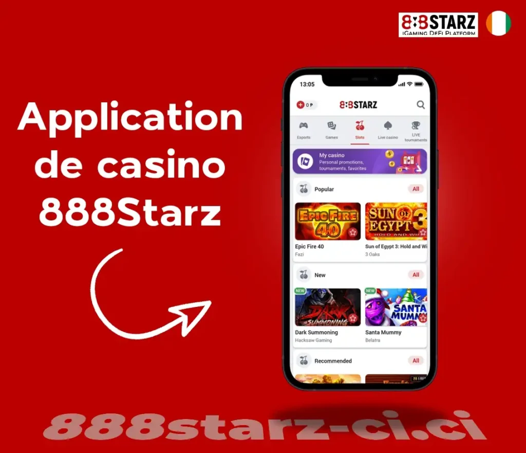 application de casino 888Starz