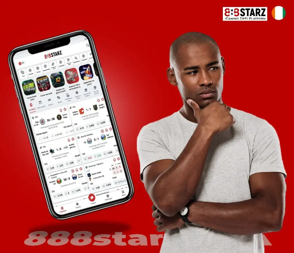 Comment parier sur l'application 888starz APK