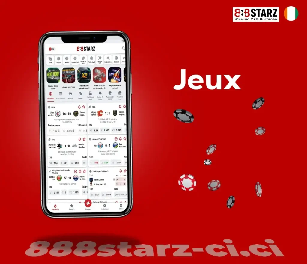 Jeux casino 888Starz