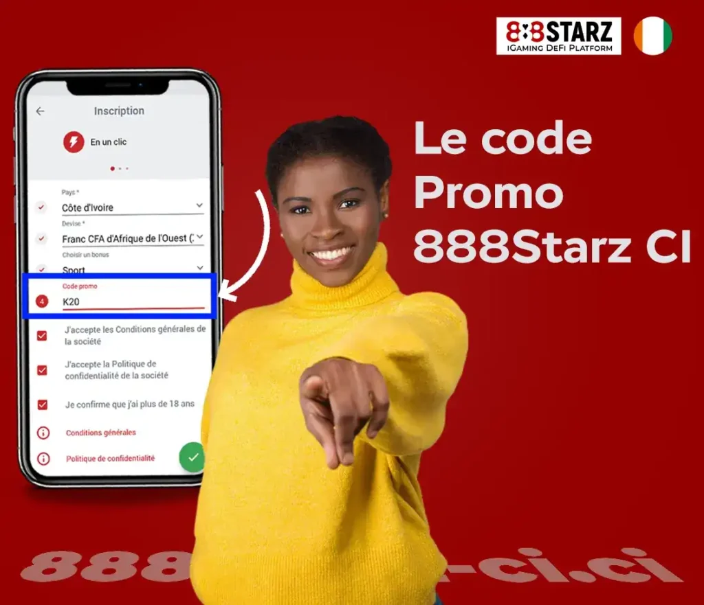 code promo 888starz Côte d'Ivoire