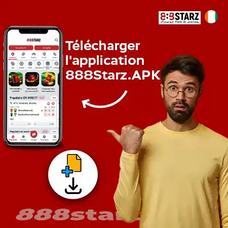 Télécharger le fichier 888Starz.apk en Côte d’Ivoire 