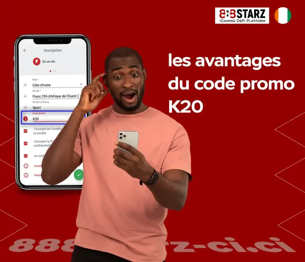 les avantages du code promo K20